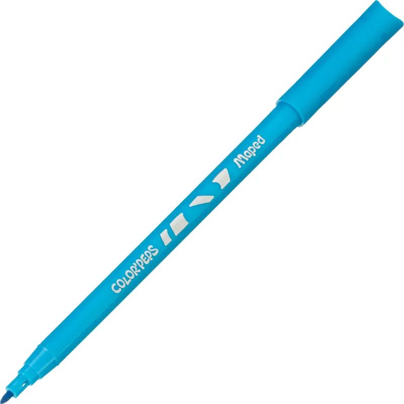 Фломастеры Maped COLOR&#039;PEPS OCEAN,супер-смываемые,6цв/наб,845723