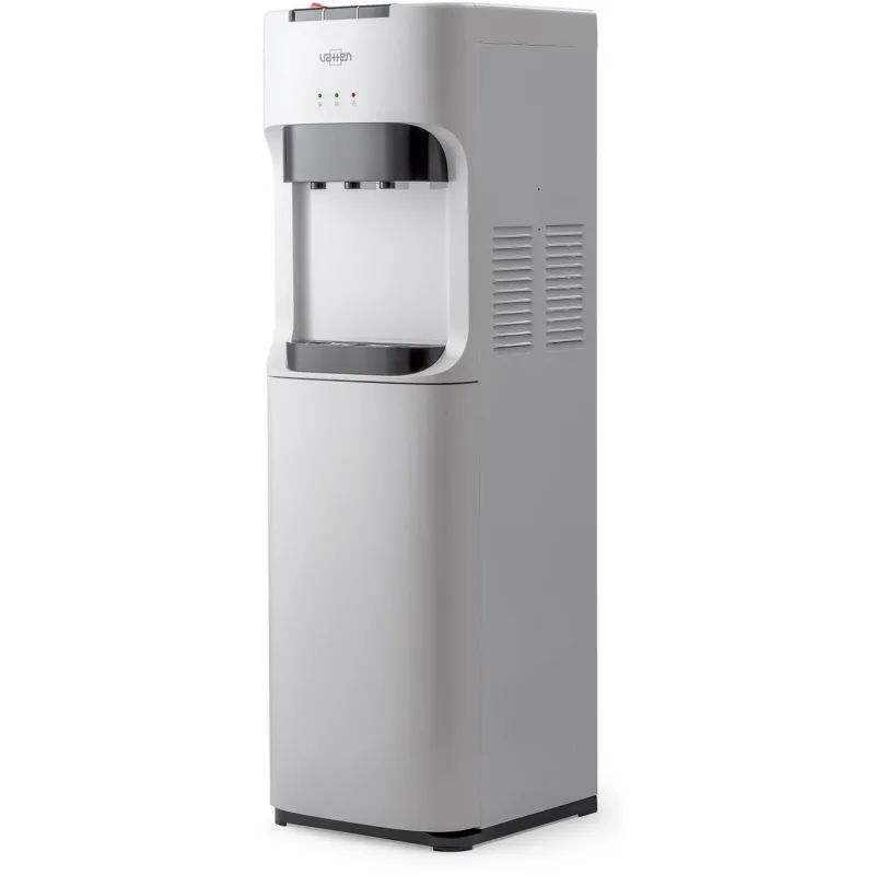 Кулер для воды VATTEN L45WE напольный, электронный, нижняя загрузка, белый