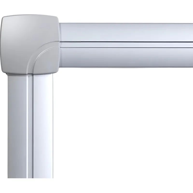 Доска для информации комб.пробковая/магн-маркерн лак 90х120см алюм.р Combo