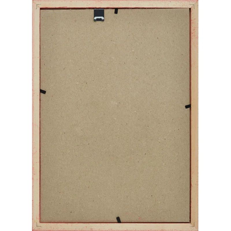 Рамка 21х30см деревянная, профиль №2, цвет &#039;красны