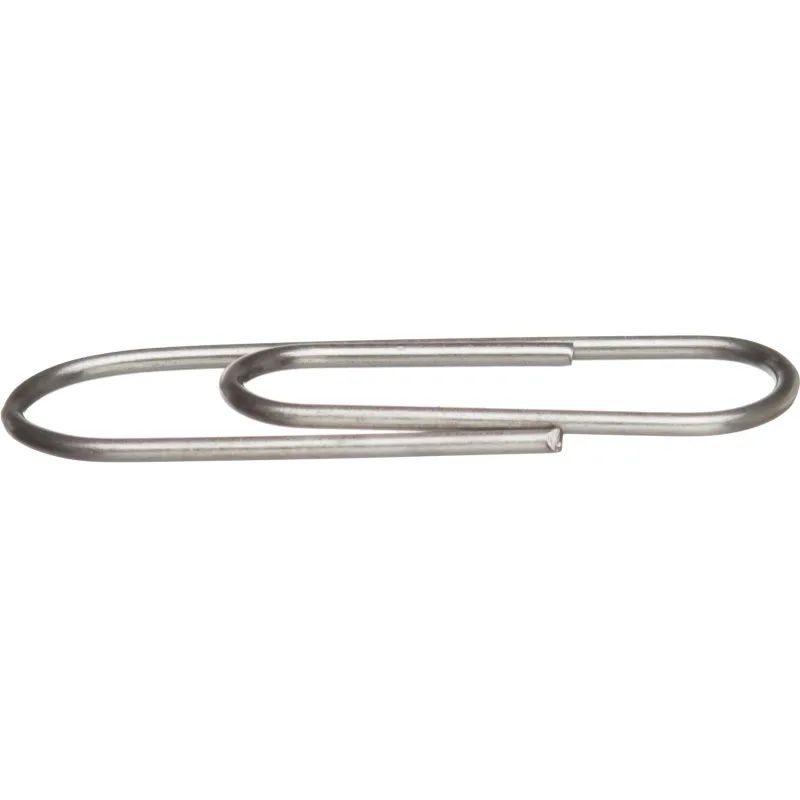 Скрепки Attache  металлические без. покрытия,28 мм, негофрирован.,100шт/уп