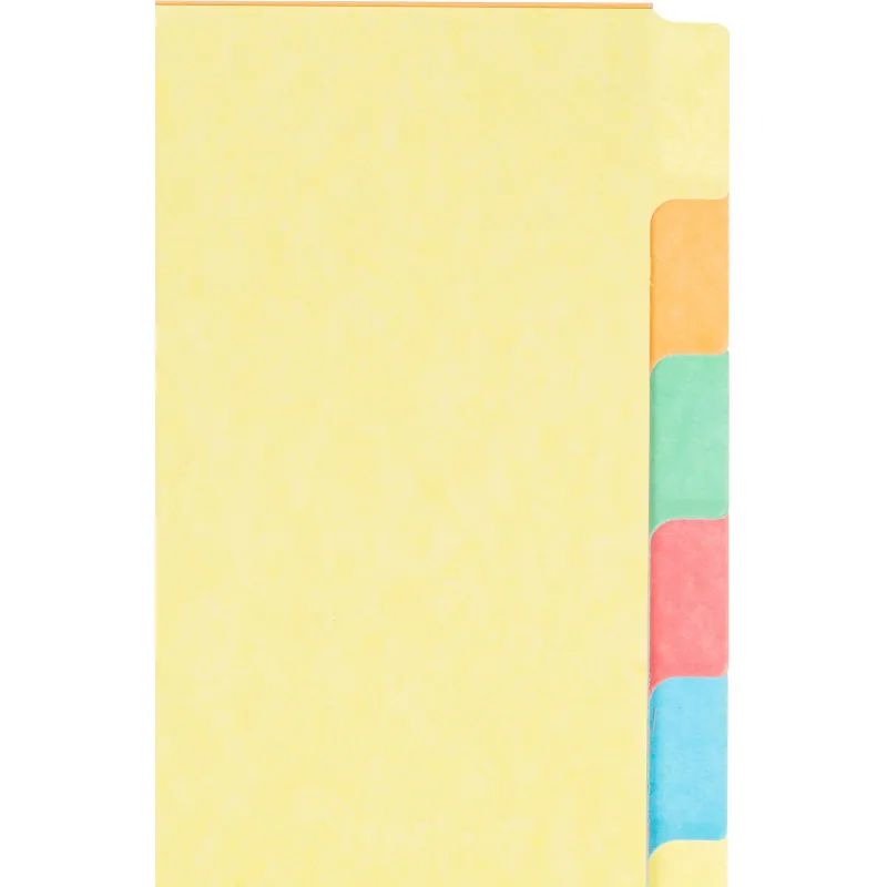 Разделитель листов 1-12, цв.карт.Attache,A4