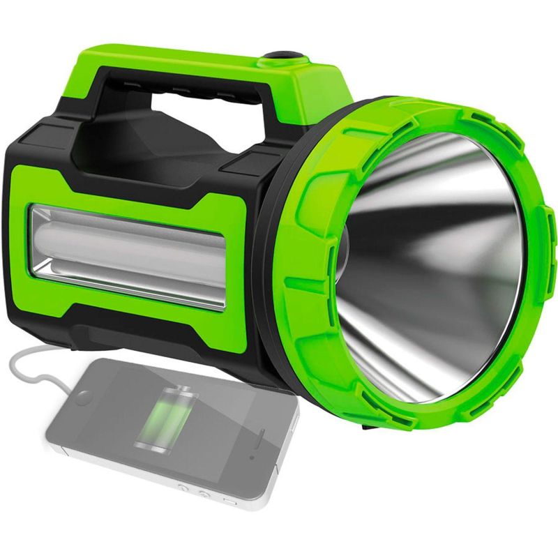 Фонарь ручной аккум KOSMOS PREMIUM 9110WUSB 10W LED 3Вт з/у220/12в usb