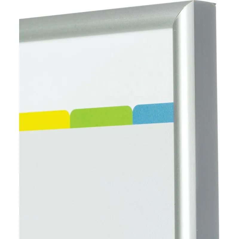 Рамка А4 21x30 см Комус/ATTACHE металлический багет 9мм серебристая