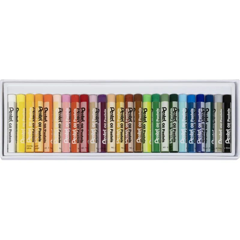 Пастель масляная Pentel 25цв PHN-25U