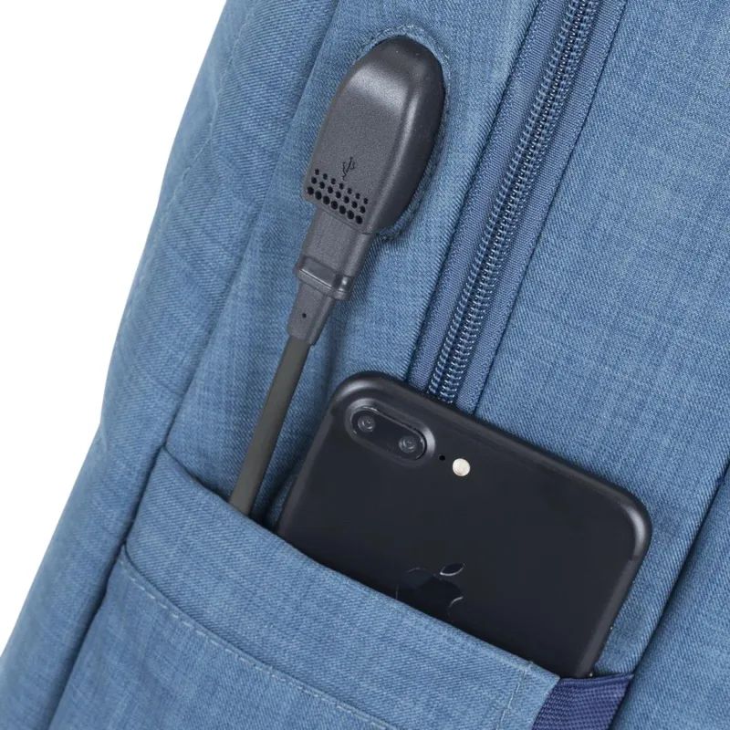 Рюкзак для ноутбука 17.3, RivaCase Biscayne, синий, 8365 Blue