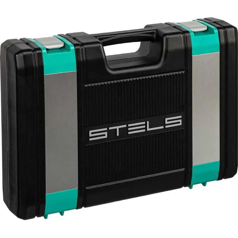 Набор инструмента STELS, CrV, 76 предметов, кейс(14104)