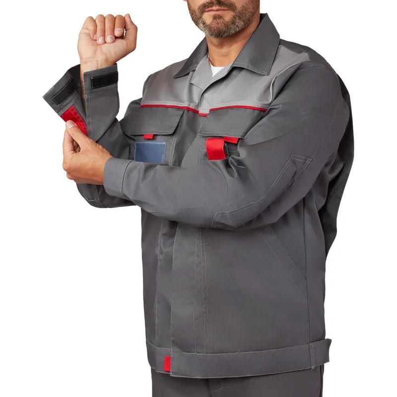 Костюм рабочий летний муж л10-КПК т-сер/св-сер(р.52-54)182-188 (серия Л)