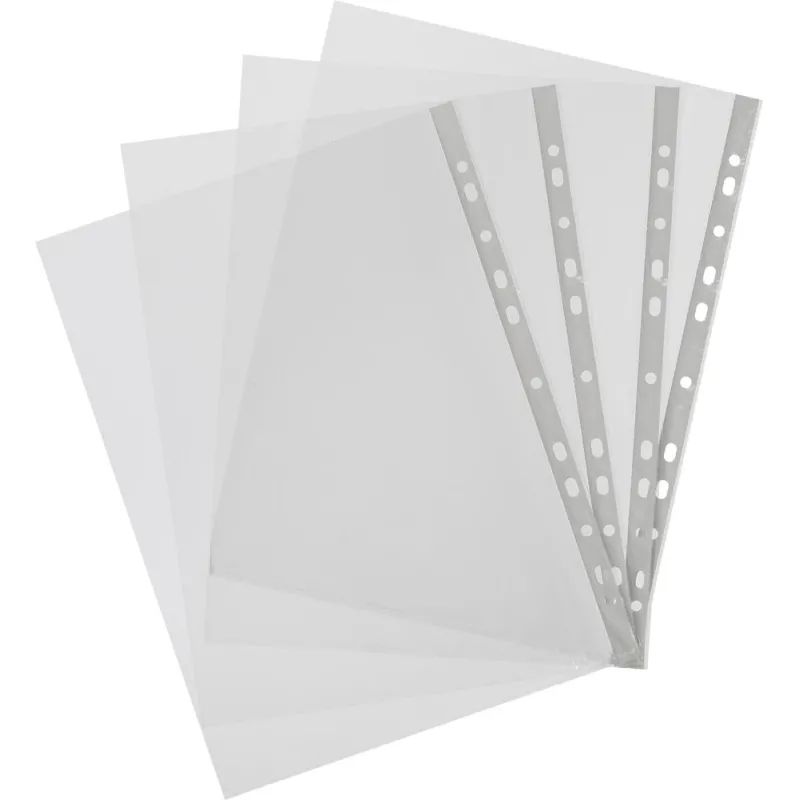 Файл-вкладыш А4 100шт., гладкая Элементари 0,45 мм