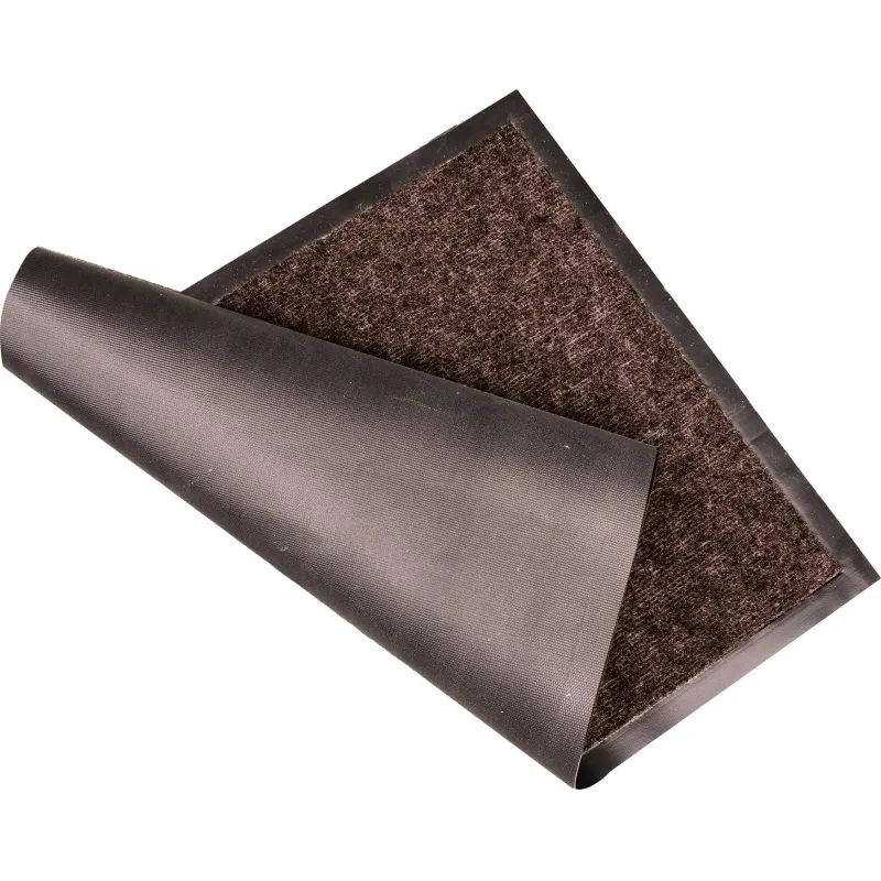 Коврик входной влаговпитывающий 40х60 см коричневый