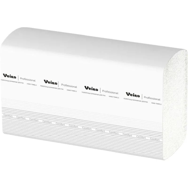 Полотенца бумажные д/держ.Veiro F2 Comf 2сл.200л/пач 21пач/кор Z-слож. KZ20