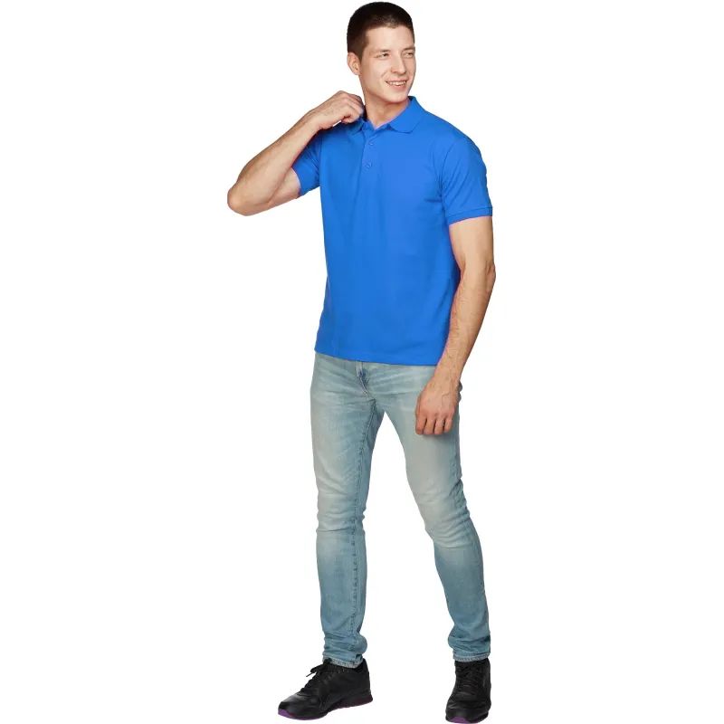 Рубашка Поло (190г.) кор.рукав васил.(L)