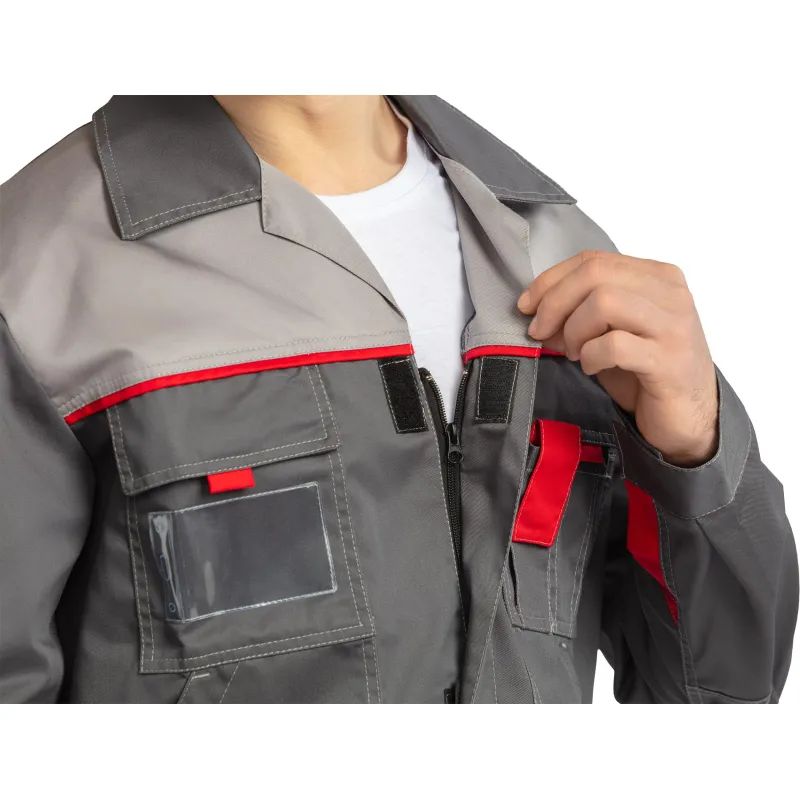 Костюм летний муж л10-КБР т-сер/св-сер(р.48-50) 182-188 (серия Л)