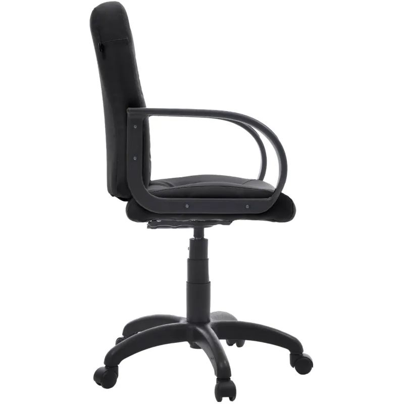 Кресло FA_руководителя Чери к/з черный DO350, пластик черный