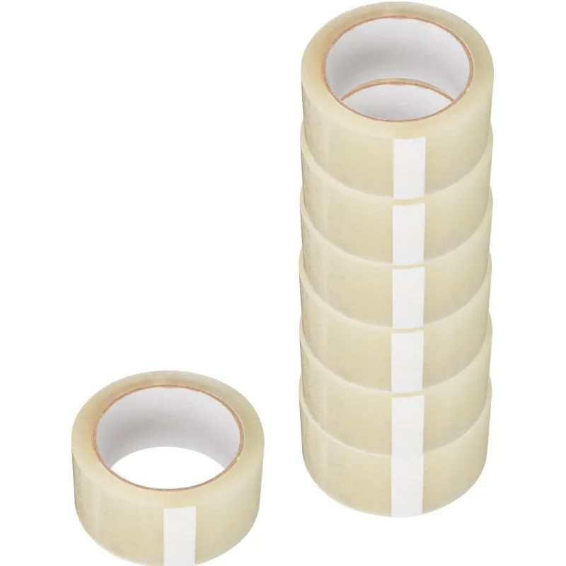 Клейкая лента упаковочная 48мм х 66м, прозрачная, 50мкм, 72шт/уп