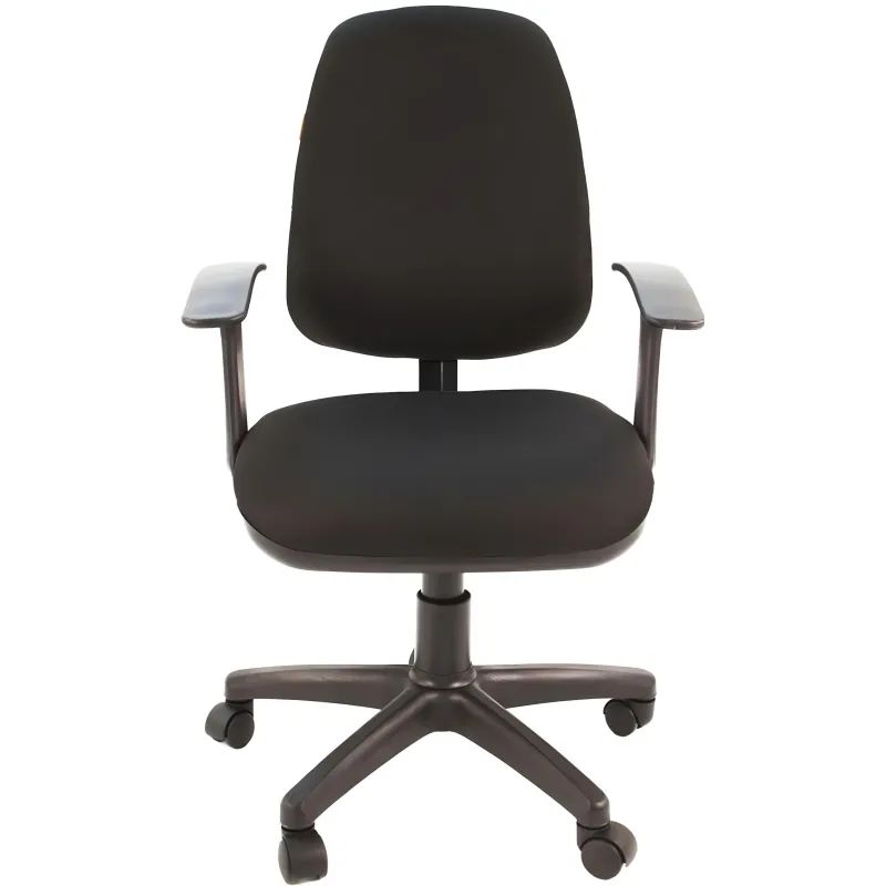 Кресло VT_CH661 пластик, ткань черная 30-21 (15-21)