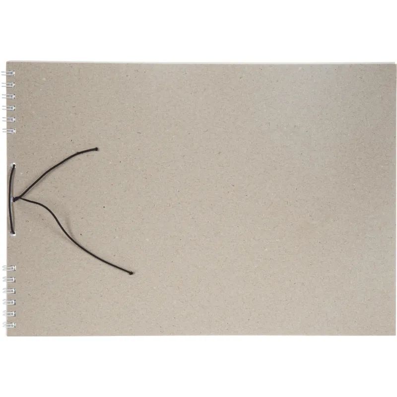 Книга учета горизонтальная. пустографка,А4, 50л