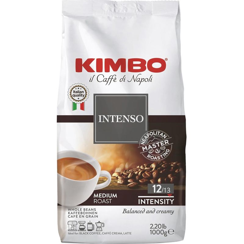 Кофе Kimbo Aroma Intenso в зернах, 1кг