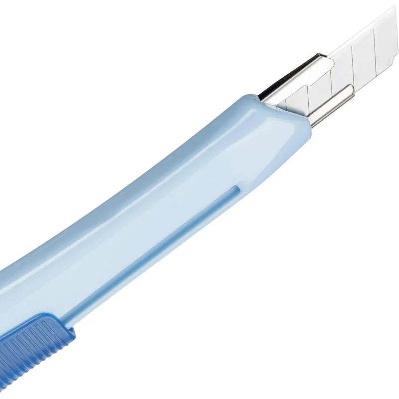 Нож канцелярский 9 мм Attache Selection Jolly, цвет синий