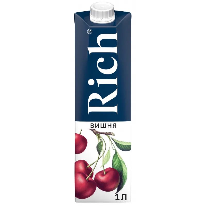Нектар Rich вишня 1л