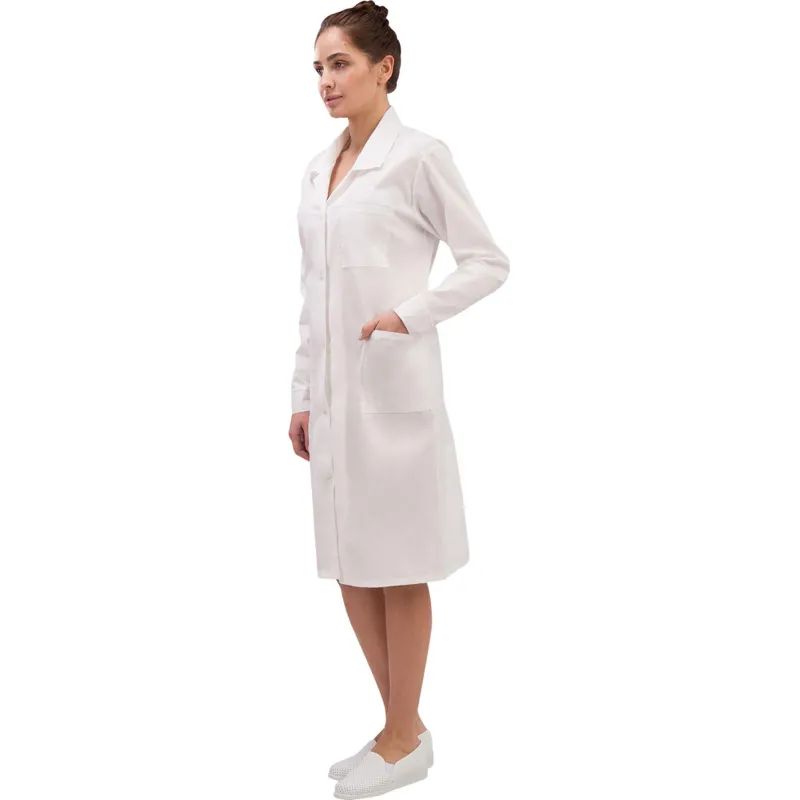 Халат женский у02-ХЛ белый (р.44-46) 158-164