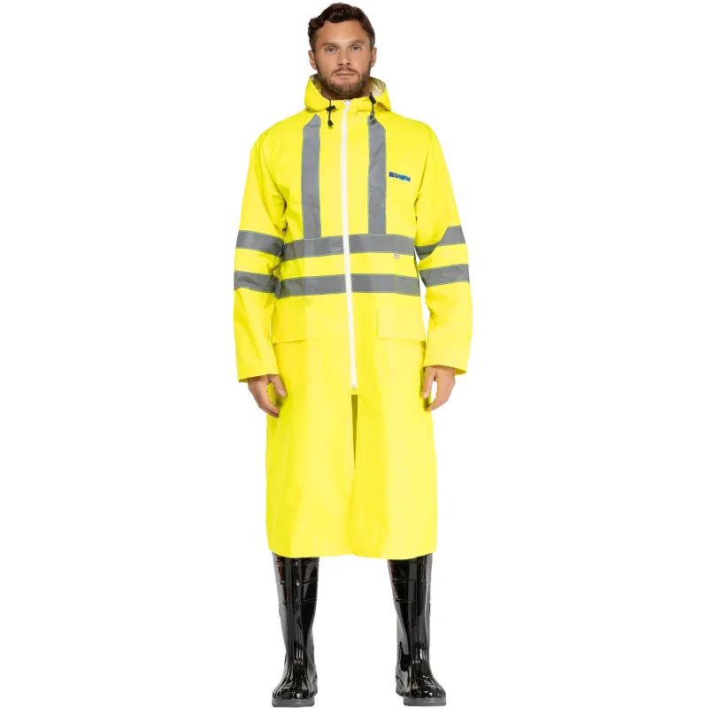 Плащ влагозащитный сигнальный ПВХ Ext-V лим СОП 52-54/170-176