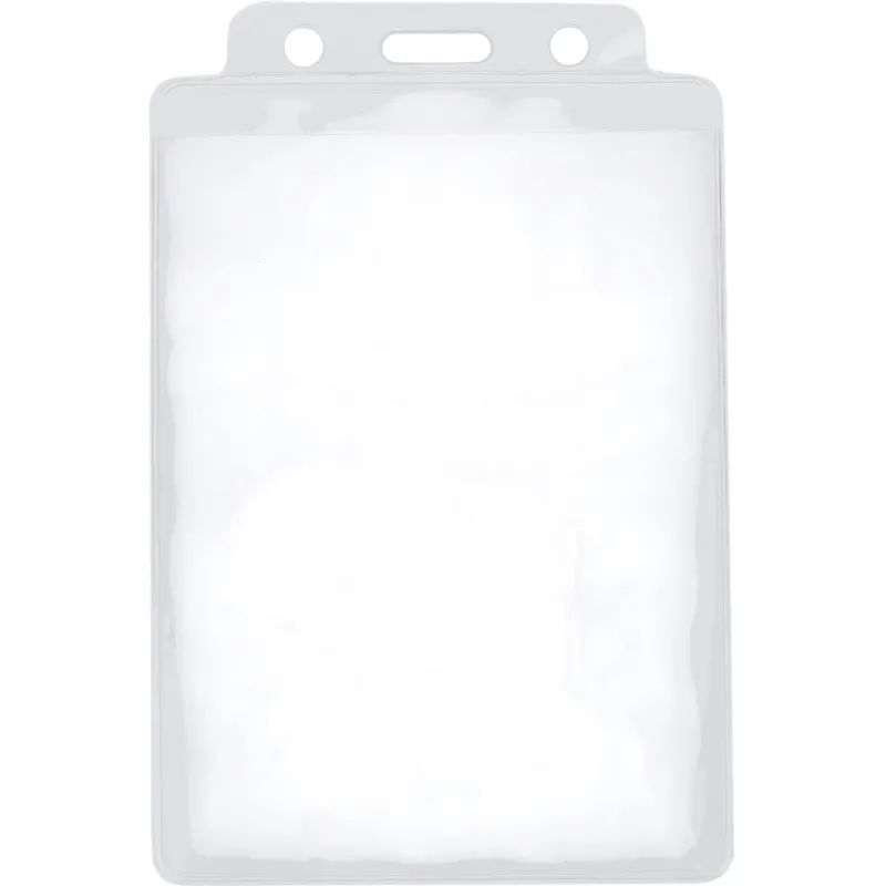 Бейдж 77x118мм Attache д/карт 71х100мм тесьма вертик.1017, 10 шт