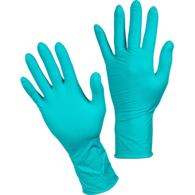 Перчатки мед.смотров. нитрил.,нестер., зеленый ,MANUAL XN 809 (M) 25пар,ПС