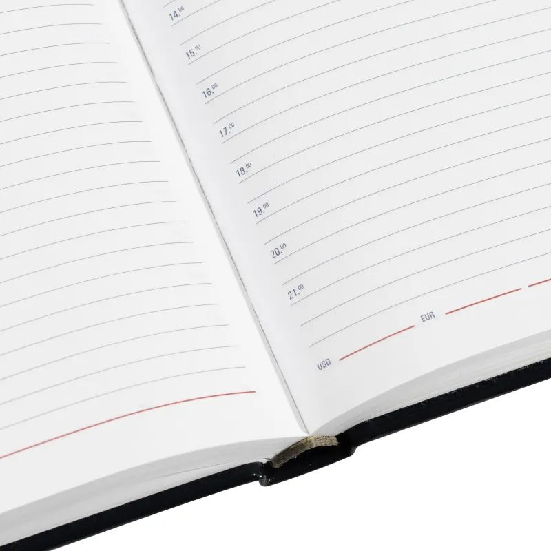 Ежедневник недатированный синий,А5,142х210мм,176л,АTTACHE Каньон