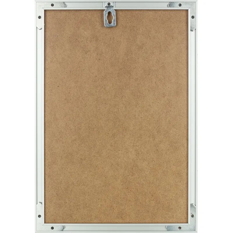 Рамка А4 21x30 см Комус/ATTACHE металлический багет 9мм серебристая