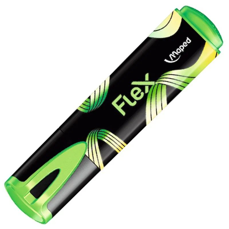 Набор текстовыделителей Maped FLUO PEP&#039;S FLEX,1-5мм,4цв/наб, 740300