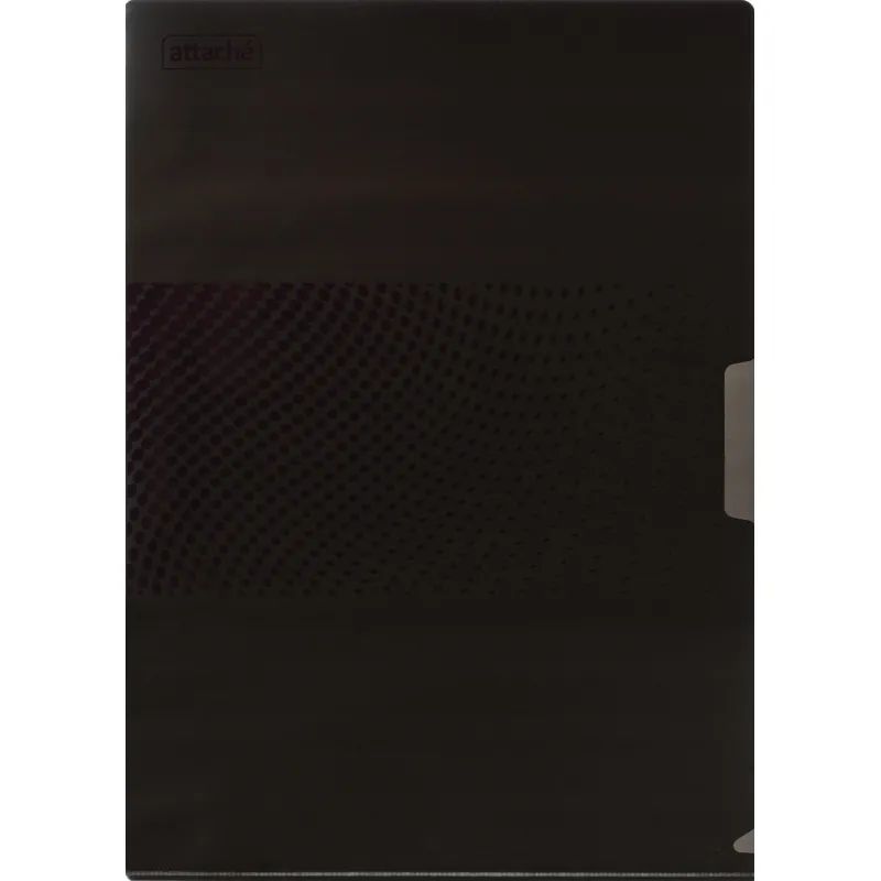 Папка уголок А4, 180мкм, Attache Digital ассорти, 6 шт.уп.