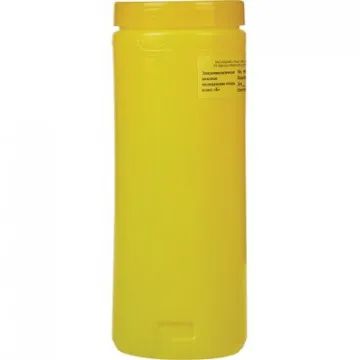 Емкость-контейнер д/сбора ост.инстр.с иглосъем.Б Жел.2л.ОЛДАНС