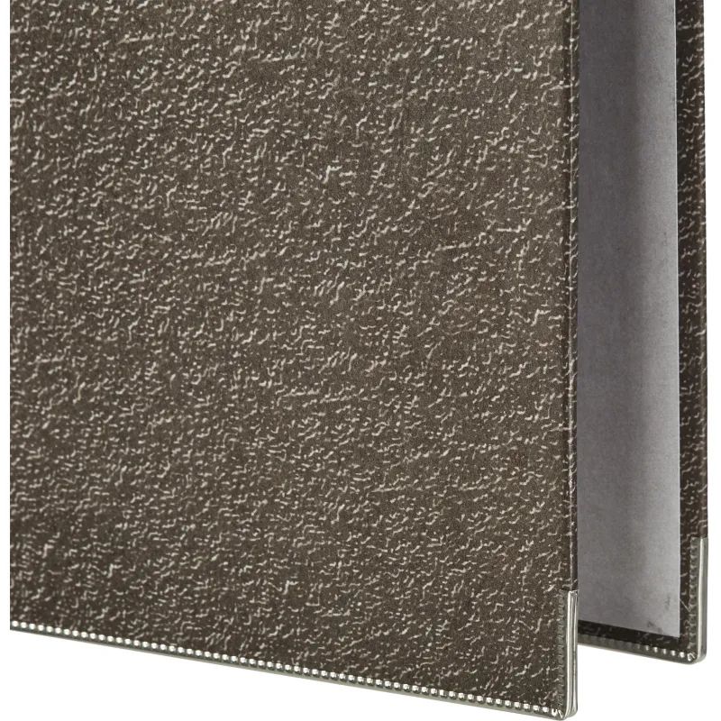 Папка-регистратор 75 мм Attache мрамор,мет.уг.,син кореш,карм.кор,бум/бум