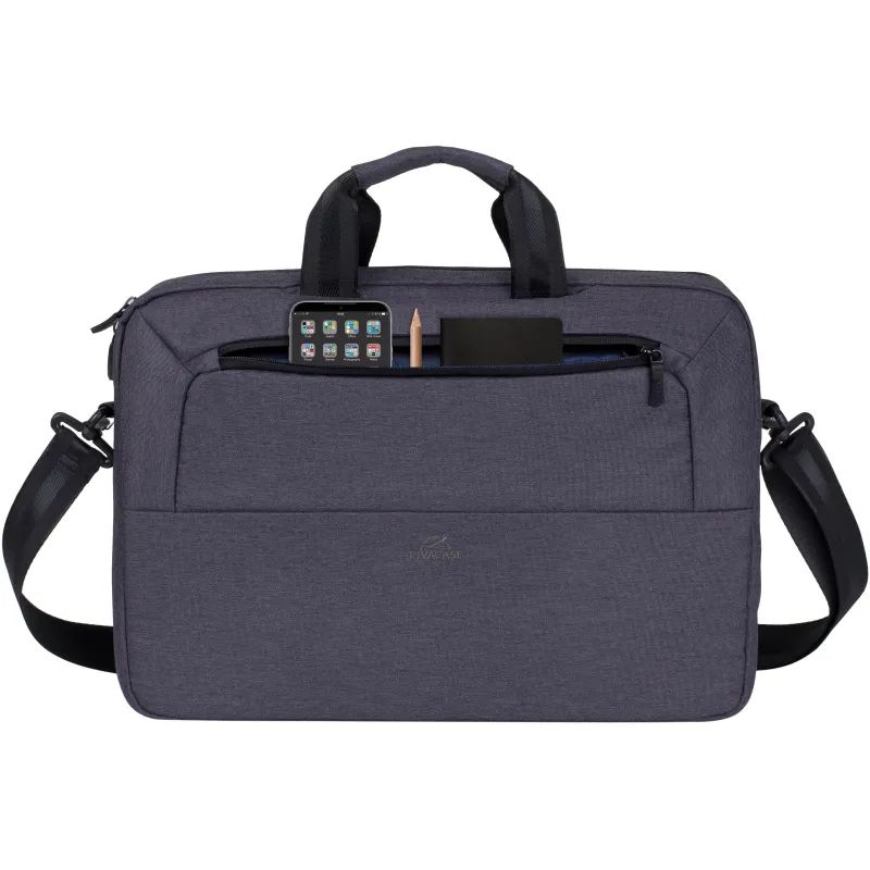 Сумка для ноутбука 15.6, RivaCase Suzuka, черная, 7730 Black