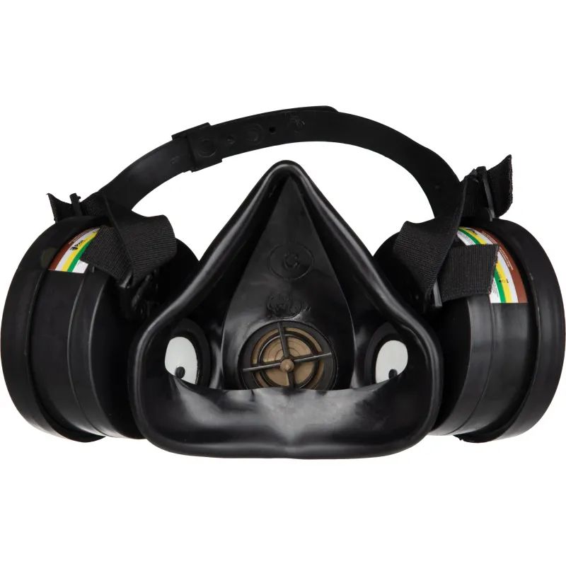 Полумаска РУ-60М марка АВЕК1Р1 от органич неорганич кислых газов аммиака