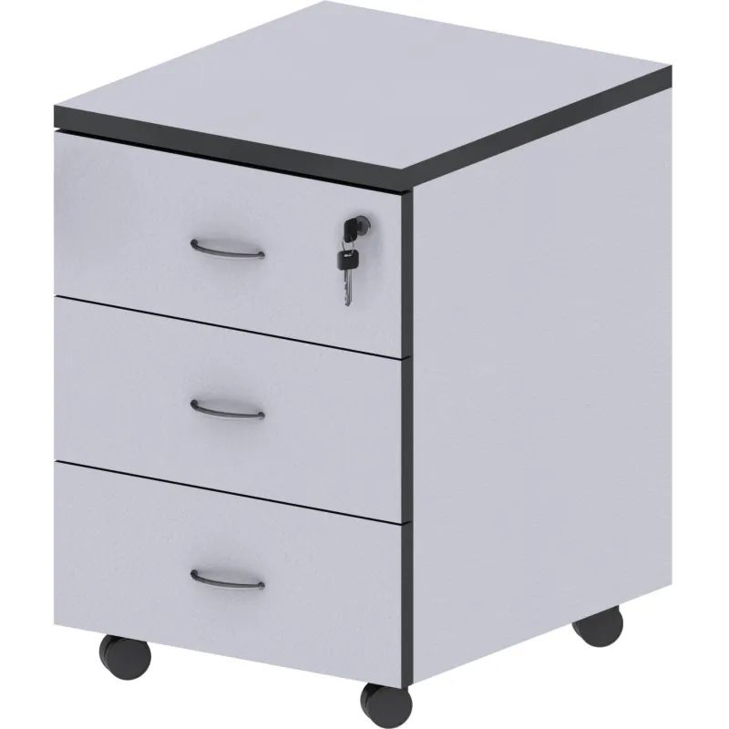 Тумба MS_Агат . выкатная АСС-20 серый