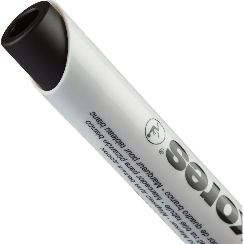 Маркер для белых досок KORES черный 3-5 мм скошенный наконечник &#039;20850