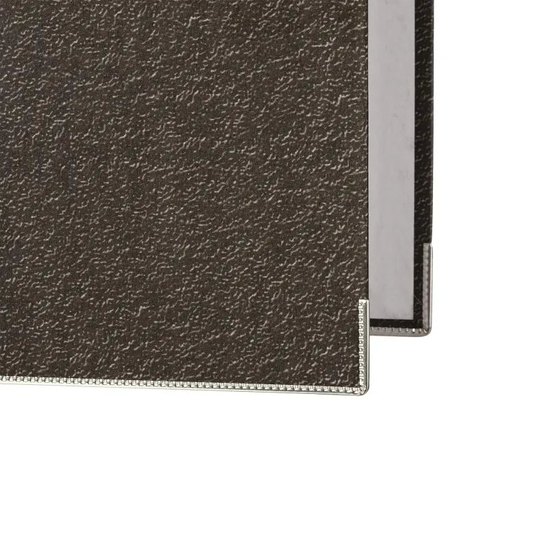 Папка-регистратор мрамор ,80 мм Элементари , мет уголк.,бум./бум.,черн