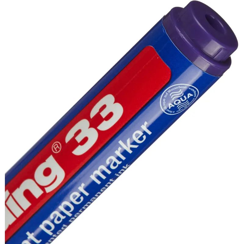 Маркер перманентный пигментный EDDING E-33/008 фиол 1,5-3мм скош. након