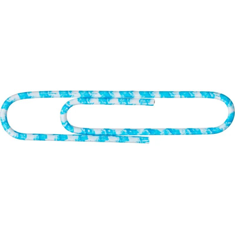 Скрепки Attache Зебра с полимерным покрытием,50 мм,разноцветные,50 шт/уп