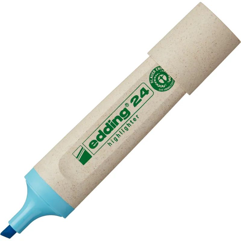 Маркер текстовыделитель EDDING ECO E-24/010 синий 1-5мм