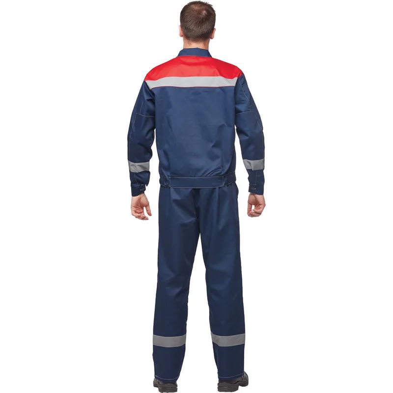 Костюм летний муж. л20-КБР син/красн (р.60-62) 170-176 (Арсенал-СП)