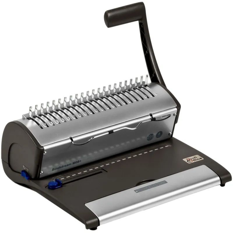 Брошюровщик ProfiOffice Bindstream M08+, А4, 8л./220л., пл.пруж.