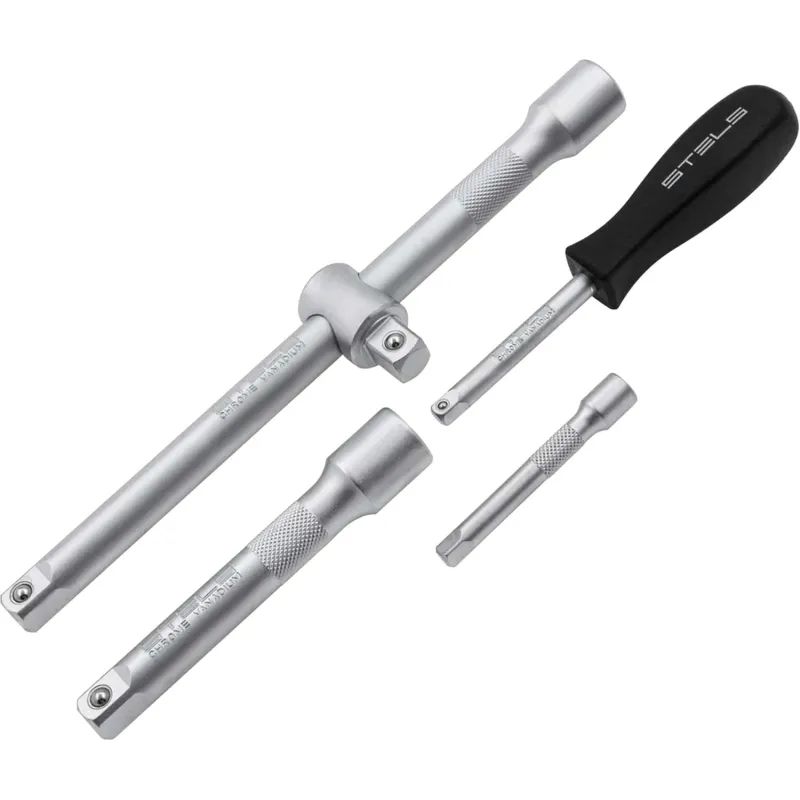 Набор инструмента STELS, CrV, 76 предметов, кейс(14104)