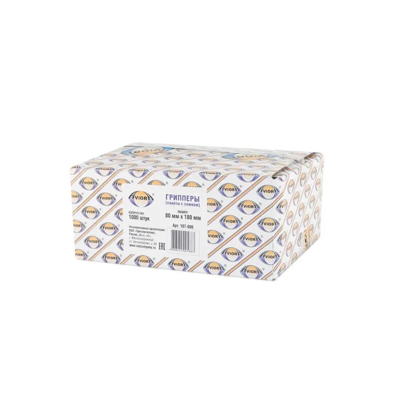 Пакет с замком (Zip Lock) 8 х 18 см, 35 мкм, 1000 шт/уп