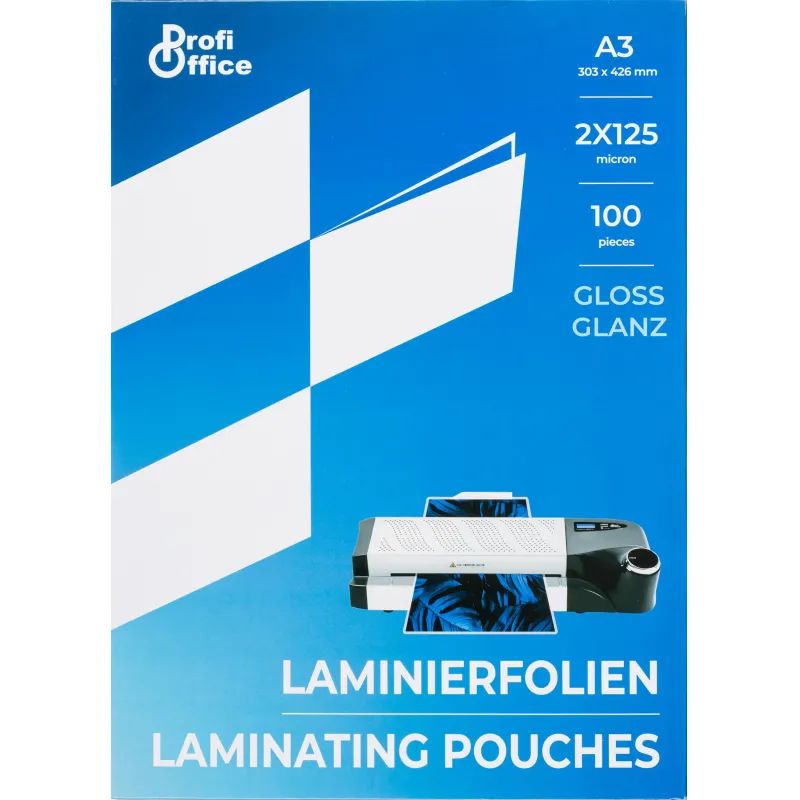 Пленка для ламинирования ProfiOffice А3, 125мкм 100шт/уп.