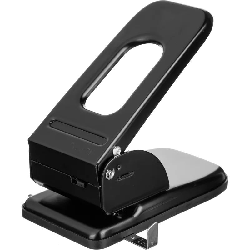 Дырокол Kw-Trio Heavy Duty 967 макс.70лист. металл черный отв.:2 с линейкой