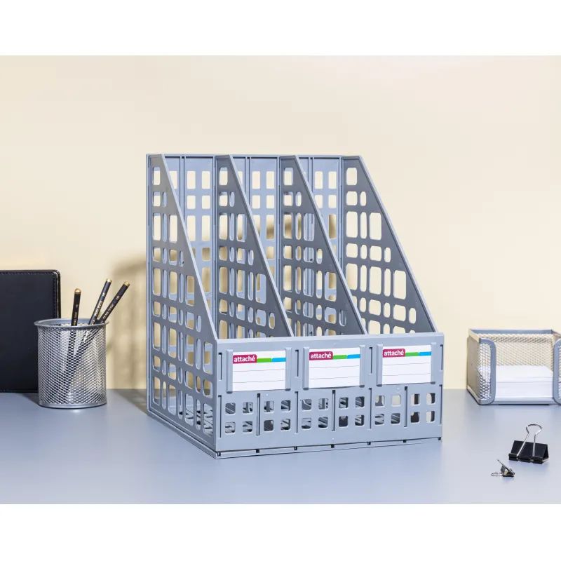 Лоток вертикальный для бумаг Attache сборный