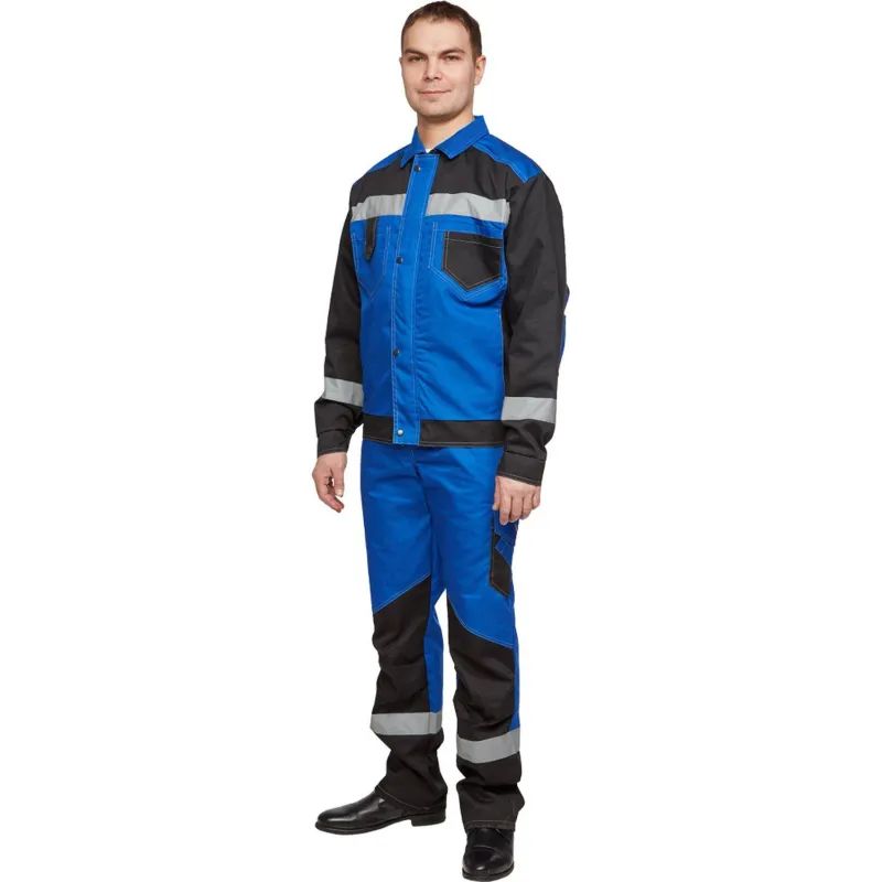 Костюм летний муж л21-КБР вас/чер. (р.52-54) 182-188 (серия Л)